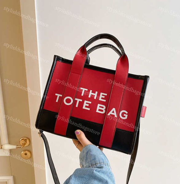 shoulder bags all-match color matching tote bags women's summer large capacity letter tote outdoor travel open shoulder messenger bag
shoulder bags all-match color matching tote bags women's summer large capacity letter tote outdoor travel open shoulder messenger bag