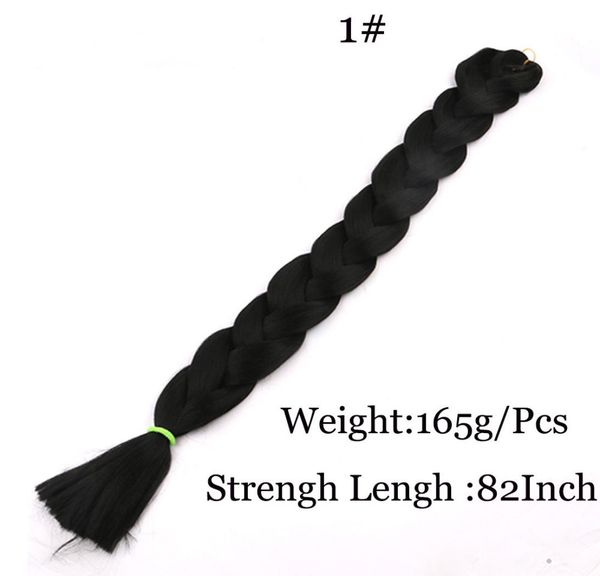 synthetic braiding hair jumbo braids hair bulk 82inch 165g crochet synthetic hair extensions in stock9879228, Black
synthetic braiding hair jumbo braids hair bulk 82inch 165g crochet synthetic hair extensions in stock9879228, Black