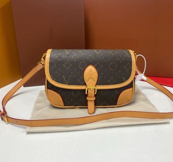 luxury leather crossbody shoulder bag for women: all-match flap messenger handbag - diane m46386
luxury leather crossbody shoulder bag for women: all-match flap messenger handbag - diane m46386