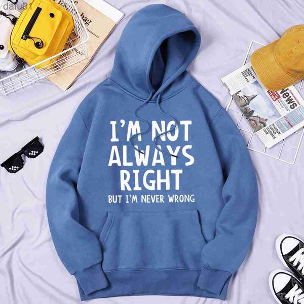 i'm not always right letter men sweatshirts comfortable graphics hoodie fashion street sweatshirts popular s-xxxl men streetwear l23052, Black
i'm not always right letter men sweatshirts comfortable graphics hoodie fashion street sweatshirts popular s-xxxl men streetwear l23052, Black