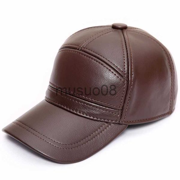 ball caps cowhide men's baseball cap autumn and winter duck tongue hat outdoor leisure leather sunshade hat j230608, Blue;gray
ball caps cowhide men's baseball cap autumn and winter duck tongue hat outdoor leisure leather sunshade hat j230608, Blue;gray