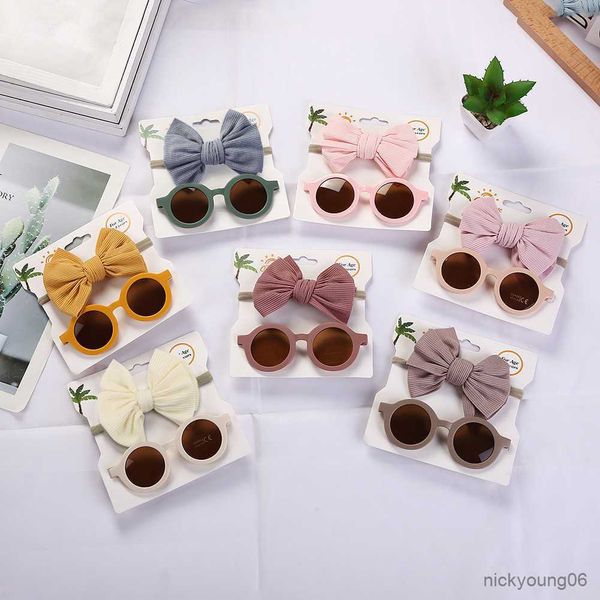 hair accessories 2pcs/pack vintage kids summer bows headband round sunglasses children sun glasses protection baby r230608, Slivery;white
hair accessories 2pcs/pack vintage kids summer bows headband round sunglasses children sun glasses protection baby r230608, Slivery;white