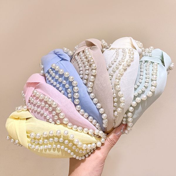 women girls pearl twist hairband wide-brimmed headband hair accessories solid color headwear, Slivery;white
women girls pearl twist hairband wide-brimmed headband hair accessories solid color headwear, Slivery;white