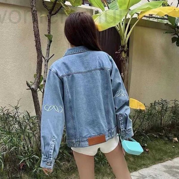women's jackets designer fashion denim jacket jackets embroidery pattern denims coat lapel cardigan coats comfortable womens clothing i, Black;brown 
women's jackets designer fashion denim jacket jackets embroidery pattern denims coat lapel cardigan coats comfortable womens clothing i, Black;brown