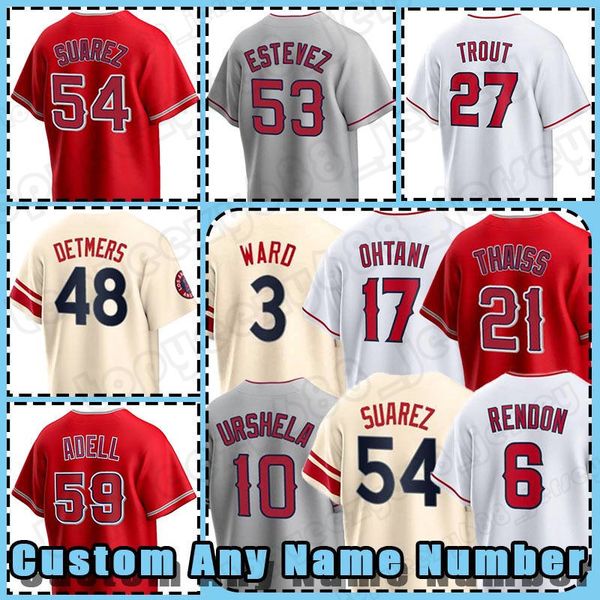 27 mike trout baseball jerseys 6 anthony rendon 17 shohei ohtani 10 gio urshela reid detmers matt thaiss taylor ward jose suarez angels hunt, Blue;black
27 mike trout baseball jerseys 6 anthony rendon 17 shohei ohtani 10 gio urshela reid detmers matt thaiss taylor ward jose suarez angels hunt, Blue;black