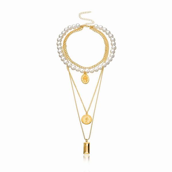 pendant necklaces pearl round beauty head pendant necklace, fashion temperament with multi-layer necklace designer necklaces gifts for wife, Silver
pendant necklaces pearl round beauty head pendant necklace, fashion temperament with multi-layer necklace designer necklaces gifts for wife, Silver