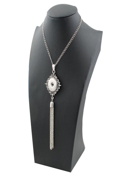 fashion elegant beauty tassel metal flower pendant snap necklace 60cm chain fit 18mm snap buttons jewelry whole7654492, Silver
fashion elegant beauty tassel metal flower pendant snap necklace 60cm chain fit 18mm snap buttons jewelry whole7654492, Silver
