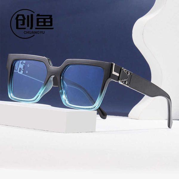 new sunglasses men and women personality square fashion punk thick frame sunglasses 2211, White;black
new sunglasses men and women personality square fashion punk thick frame sunglasses 2211, White;black