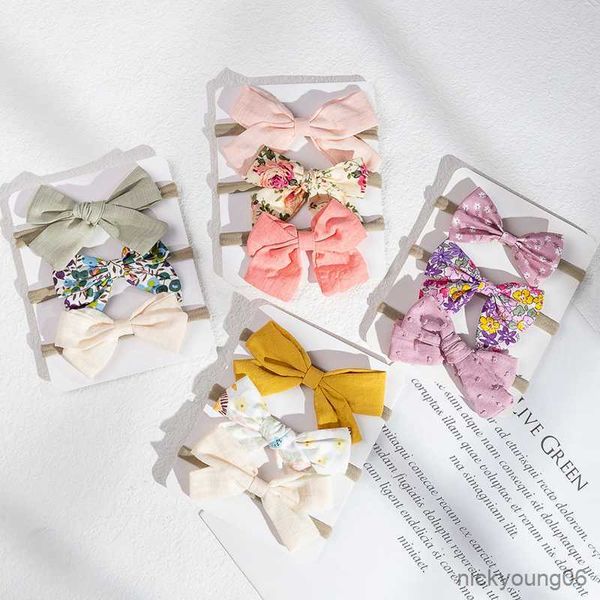 hair accessories 3pcs/lot girl bow headband baby floral printing headbands for children elastic band cotton toddler r230608, Slivery;white
hair accessories 3pcs/lot girl bow headband baby floral printing headbands for children elastic band cotton toddler r230608, Slivery;white
