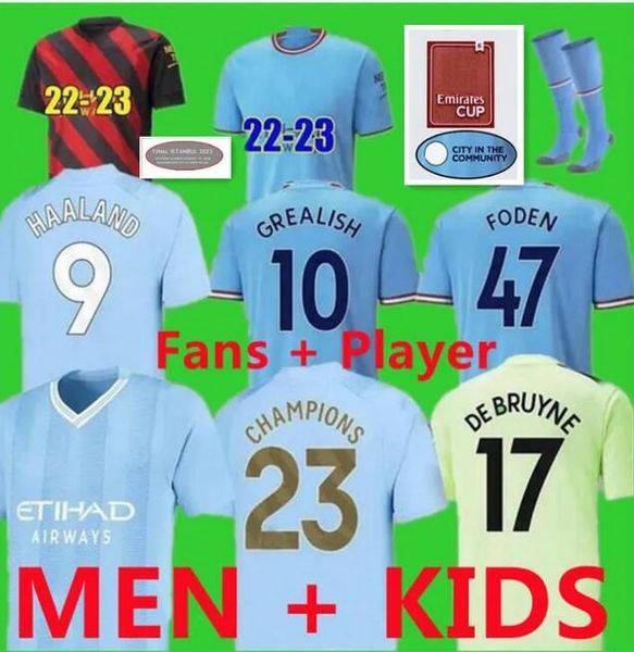 2023 2024 manchester grealish soccer jerseys haaland de bruyne foden bernardo 22 23 24 city mahrez rodrigo mans cities fa champions cup men, Black;yellow
2023 2024 manchester grealish soccer jerseys haaland de bruyne foden bernardo 22 23 24 city mahrez rodrigo mans cities fa champions cup men, Black;yellow