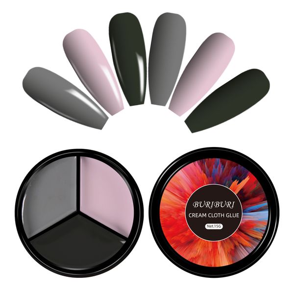 buriburi solid gel nail polish palette soak led nail art white pink pudding gel 3 colors 14, Red;pink
buriburi solid gel nail polish palette soak led nail art white pink pudding gel 3 colors 14, Red;pink