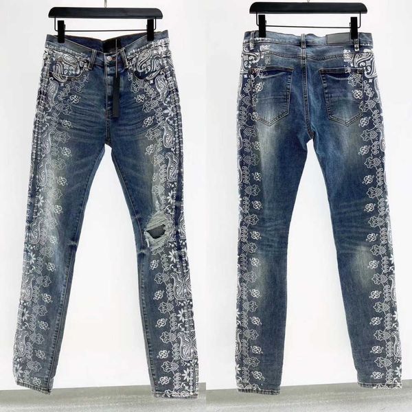 luxurys designers jeans distressed jean straight men's flowers prints stretch denim casual jean men skinny pants elasticit, Blue
luxurys designers jeans distressed jean straight men's flowers prints stretch denim casual jean men skinny pants elasticit, Blue