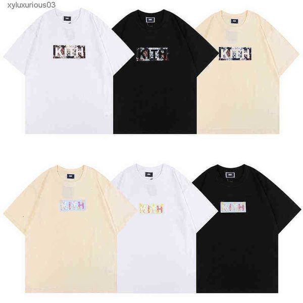 22ss high street ins tide brand kith men's t-shirts classic letter print tee men and women loose couple t-shirt round neck short-sleeve, White;black
22ss high street ins tide brand kith men's t-shirts classic letter print tee men and women loose couple t-shirt round neck short-sleeve, White;black