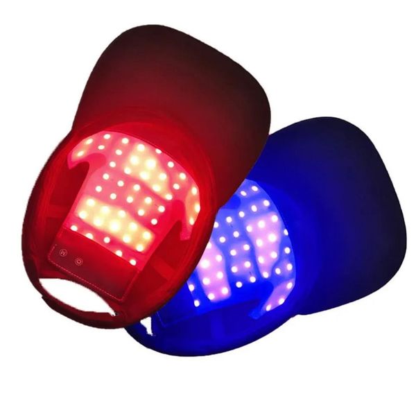 660nm 850nm 470nm red light therapy hair regrowth cap laser helmet for hair growth