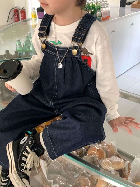 children's strap pants loose spring and autumn new product boys' clothing denim jumpsuit fashion casual outdoor jogging travel par, Blue
children's strap pants loose spring and autumn new product boys' clothing denim jumpsuit fashion casual outdoor jogging travel par, Blue
