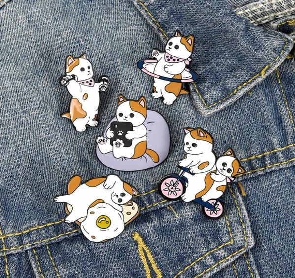 cute cat bike enamel brooches pin for women girl fashion jewelry accessories metal vintage brooches pins badge whole gift9598768, Blue
cute cat bike enamel brooches pin for women girl fashion jewelry accessories metal vintage brooches pins badge whole gift9598768, Blue