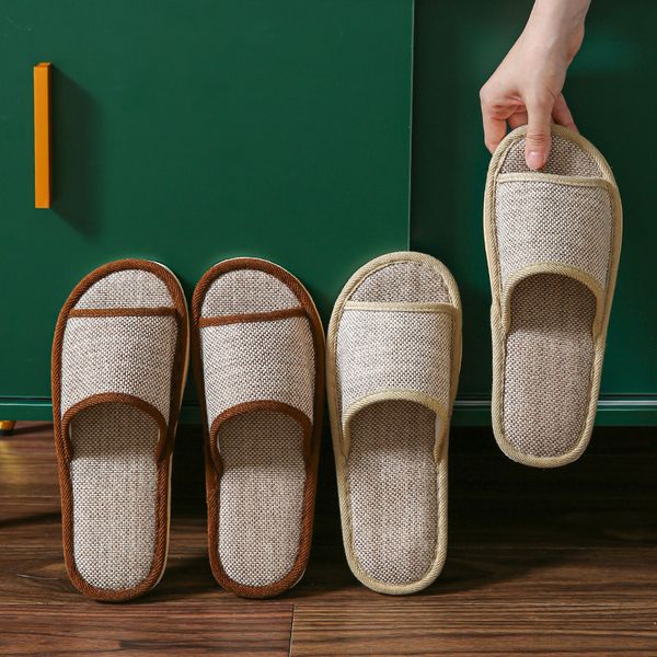 2023 linen slippers women men spring autumn home flip flops thick platform soft sole slide lady lovers couples slip on flats, Black
2023 linen slippers women men spring autumn home flip flops thick platform soft sole slide lady lovers couples slip on flats, Black