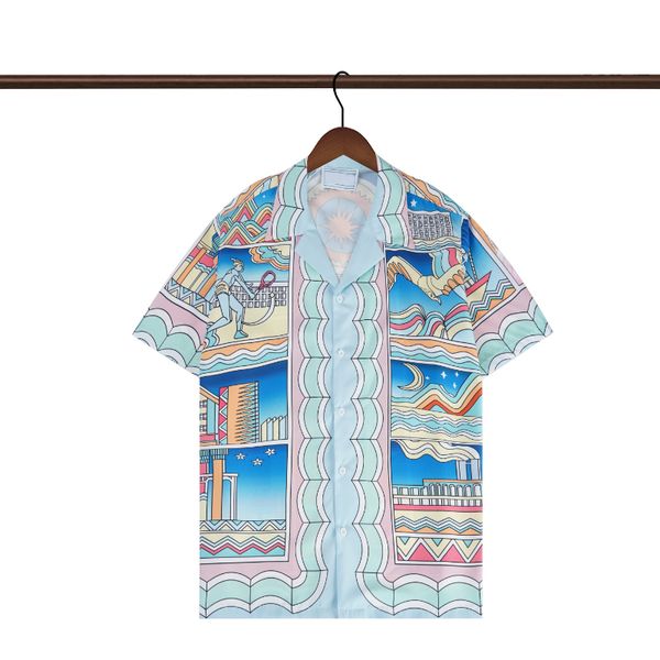 t-shirts casablanc-s designer shirts masao san print mens casual shirt womens loose silk shirt short sleeves luxury t-shirt tees 8890, White;black
t-shirts casablanc-s designer shirts masao san print mens casual shirt womens loose silk shirt short sleeves luxury t-shirt tees 8890, White;black