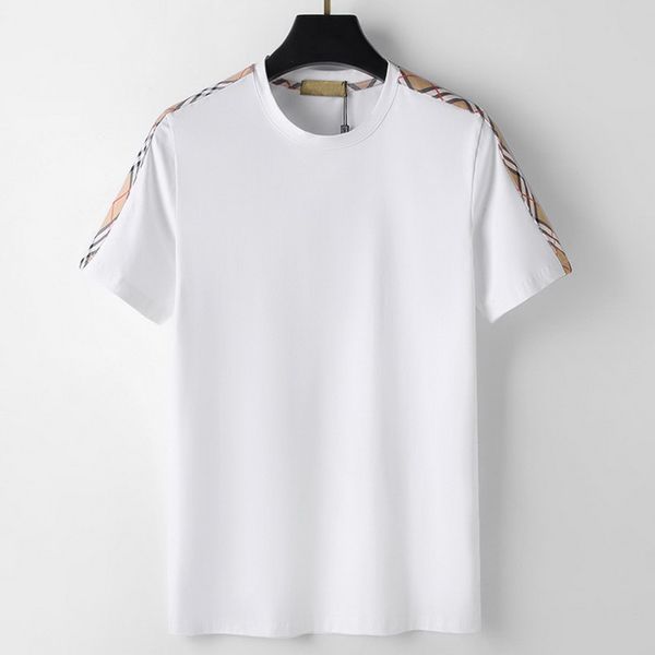 2023 mens casual cotton t-shirt man women tshirts designer striped plaid short sleeves summer shirts men loose tees size m-3xl, White;black
2023 mens casual cotton t-shirt man women tshirts designer striped plaid short sleeves summer shirts men loose tees size m-3xl, White;black