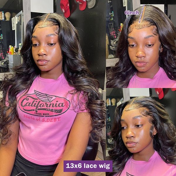 wigirl 30 inch body wave 13x4 lace front human hair wigs for black women brazilian wave lace frontal wigs, Black;brown
wigirl 30 inch body wave 13x4 lace front human hair wigs for black women brazilian wave lace frontal wigs, Black;brown