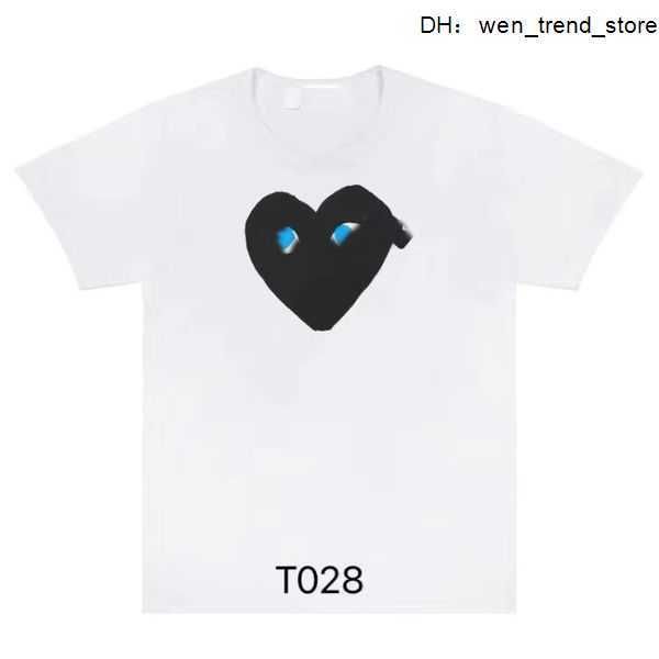 fashion mens play t shirt designer red heart commes casual women shirts des badge garcons high quanlity tshirts cotton embroidery 5 m6qt, White;black
fashion mens play t shirt designer red heart commes casual women shirts des badge garcons high quanlity tshirts cotton embroidery 5 m6qt, White;black