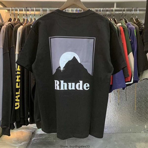 designer fashion clothing tees hip hop tshirts rhude moonlight black moon print loose casual high street men's women's t-shirt sum, White;black
designer fashion clothing tees hip hop tshirts rhude moonlight black moon print loose casual high street men's women's t-shirt sum, White;black