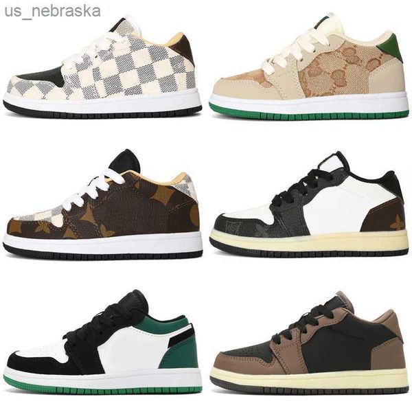 1s kids basketball shoes 1 low designer sneakers reverse mocha baby trainers youth boys girls kid shoe children toddler running fragment bla, Black
1s kids basketball shoes 1 low designer sneakers reverse mocha baby trainers youth boys girls kid shoe children toddler running fragment bla, Black