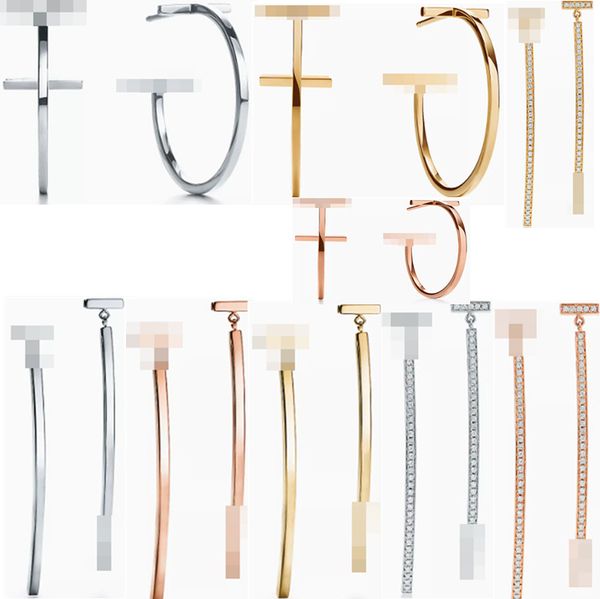 2023 new silver tif hoop and elongated wire bar earrings for women wedding earring jewelry birthday summer gift with bag, Golden;silver
2023 new silver tif hoop and elongated wire bar earrings for women wedding earring jewelry birthday summer gift with bag, Golden;silver