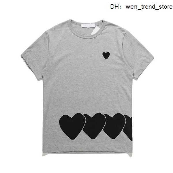 play fashion mens cdg t shirt designer red heart casual women commes des shirts badge quanlity tshirts cotton embroidery short sleeve 2 jtox, White;black
play fashion mens cdg t shirt designer red heart casual women commes des shirts badge quanlity tshirts cotton embroidery short sleeve 2 jtox, White;black