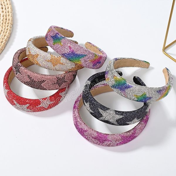 women girls colorful star rhinestone sponge hairband headband hair accessories hair jewley, Slivery;white
women girls colorful star rhinestone sponge hairband headband hair accessories hair jewley, Slivery;white