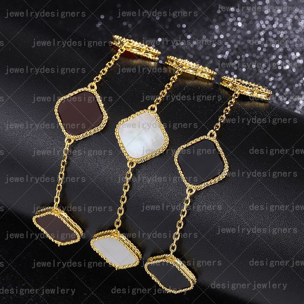 designer jewelry women clover bracelets luxury bracelet fashion accessories trendy gold filled stainless steel elegant agate shell vintage i, Golden;silver
designer jewelry women clover bracelets luxury bracelet fashion accessories trendy gold filled stainless steel elegant agate shell vintage i, Golden;silver