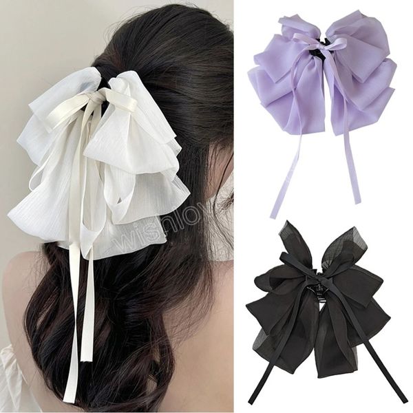 korean bows hairpins barrettes bowknot gauze hair clip chiffon ponytail clip handmade hairgrips women girls hair accessories, Golden;silver
korean bows hairpins barrettes bowknot gauze hair clip chiffon ponytail clip handmade hairgrips women girls hair accessories, Golden;silver