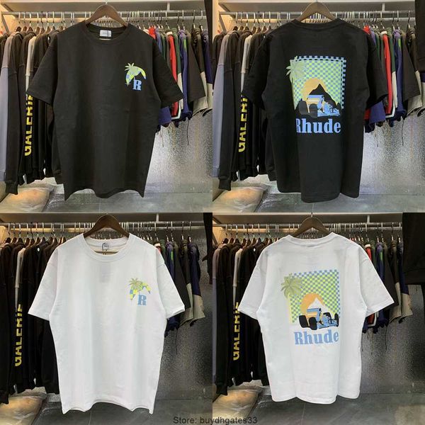2023 rhude men's t-shirts moonlight tropics t shirt men women oversized coconut racing rhude tees with tags t shirts, White;black
2023 rhude men's t-shirts moonlight tropics t shirt men women oversized coconut racing rhude tees with tags t shirts, White;black