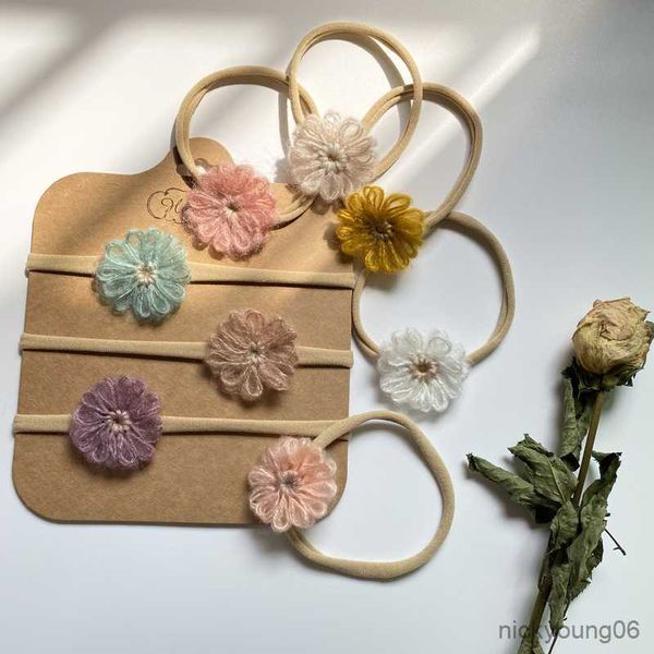 hair accessories 1.6in woolen flower baby girl headbands kids winter hairband toddler vintage handmade newborn p props r230608, Slivery;white
hair accessories 1.6in woolen flower baby girl headbands kids winter hairband toddler vintage handmade newborn p props r230608, Slivery;white