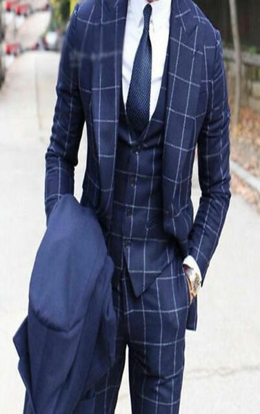 classic wedding tuxedos men039s suits slim fit suit for men blue check formal groom bridal wide peak lapel tuxedo custom made4876722, Black;gray
classic wedding tuxedos men039s suits slim fit suit for men blue check formal groom bridal wide peak lapel tuxedo custom made4876722, Black;gray