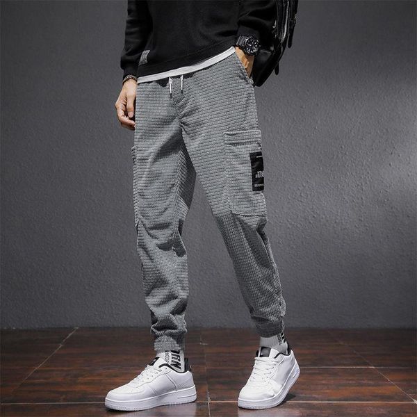 pants men's trousers solid color fashion pocket 2022 autumn winter joggers full length casual harem pants corduroy male sweatpants, Black
pants men's trousers solid color fashion pocket 2022 autumn winter joggers full length casual harem pants corduroy male sweatpants, Black