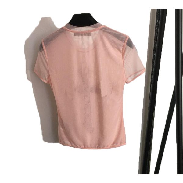 new fashions designer womens t shirt high-end translucent lace women hollow out rhinestone short sleeve classics summer vest luxury fashion, White
new fashions designer womens t shirt high-end translucent lace women hollow out rhinestone short sleeve classics summer vest luxury fashion, White