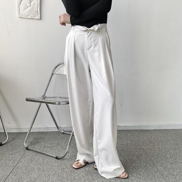pants 2021 spring summer korean style unique waistband design wide leg suit pants men casual loose suit pants for men trousers,sxl, Black
pants 2021 spring summer korean style unique waistband design wide leg suit pants men casual loose suit pants for men trousers,sxl, Black
