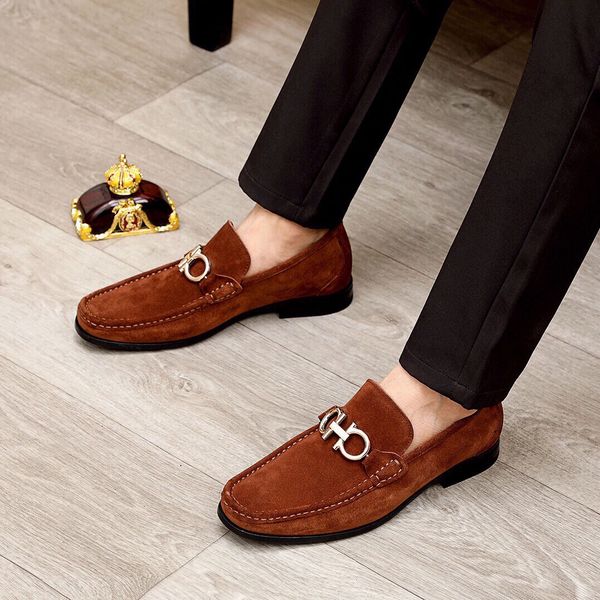 fashion brand suit business dress suede leather mens shoes oxfords party formal office & career size 38-45, Black
fashion brand suit business dress suede leather mens shoes oxfords party formal office & career size 38-45, Black