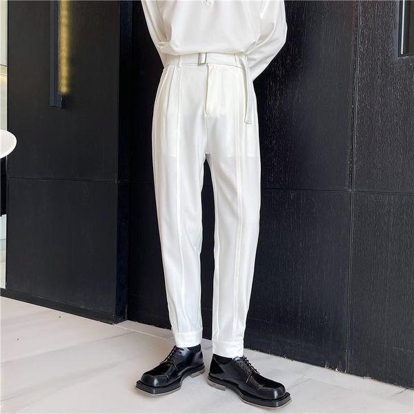 pants korean style chic pants men solid black beige bottom single breasted slit oversize long straight trousers casual pant quality
pants korean style chic pants men solid black beige bottom single breasted slit oversize long straight trousers casual pant quality