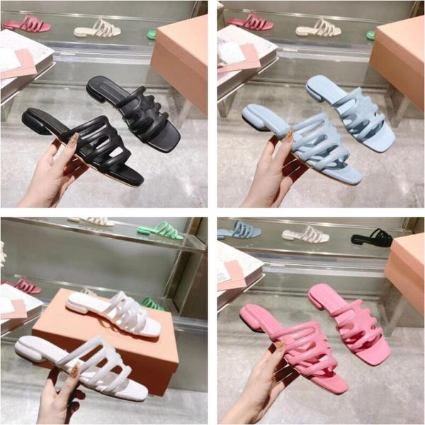 designer women leather sandals luxury women flat bottomed slippers fashionable summer beach sandals 1cm wrapped heel size 35-41, Black
designer women leather sandals luxury women flat bottomed slippers fashionable summer beach sandals 1cm wrapped heel size 35-41, Black