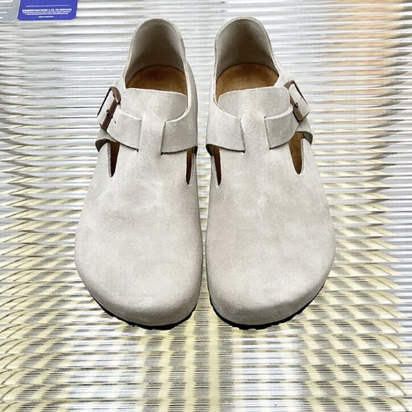 frosted leather new round toe casual lazy shoes luxury designer summer sandals slippers couple shoes high-end feel versatile beach shoes siz, Black
frosted leather new round toe casual lazy shoes luxury designer summer sandals slippers couple shoes high-end feel versatile beach shoes siz, Black
