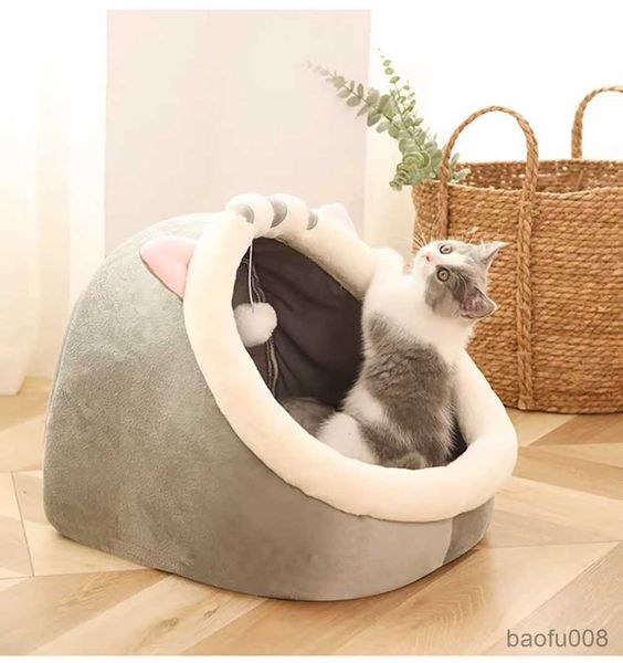 cat carriers houses cat bed kitten house pet basket lounger cushion small mat tent nest sleeping beds house for cats r230608
cat carriers houses cat bed kitten house pet basket lounger cushion small mat tent nest sleeping beds house for cats r230608