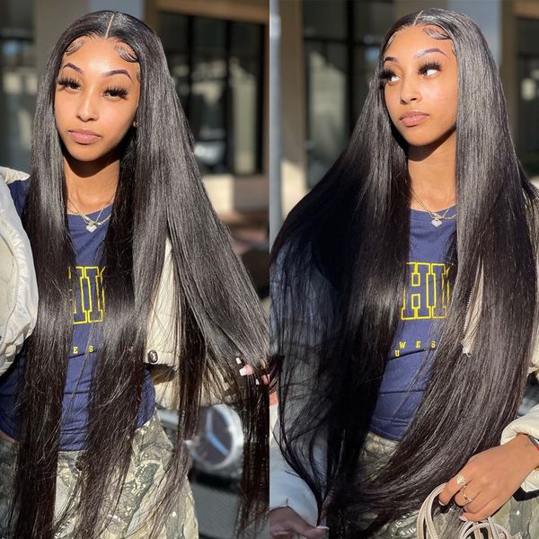 13x6 bone straight lace front wig human hair 13x4 brazilian 30 40 inch hd transparent 360 lace frontal wigs for black women, Black;brown
13x6 bone straight lace front wig human hair 13x4 brazilian 30 40 inch hd transparent 360 lace frontal wigs for black women, Black;brown