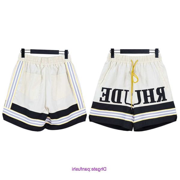 wholesale designer rhude sport shorts for sale 2023 fashion rhude letter embroidery stripe contrast elastic shorts men's and women', White;black
wholesale designer rhude sport shorts for sale 2023 fashion rhude letter embroidery stripe contrast elastic shorts men's and women', White;black