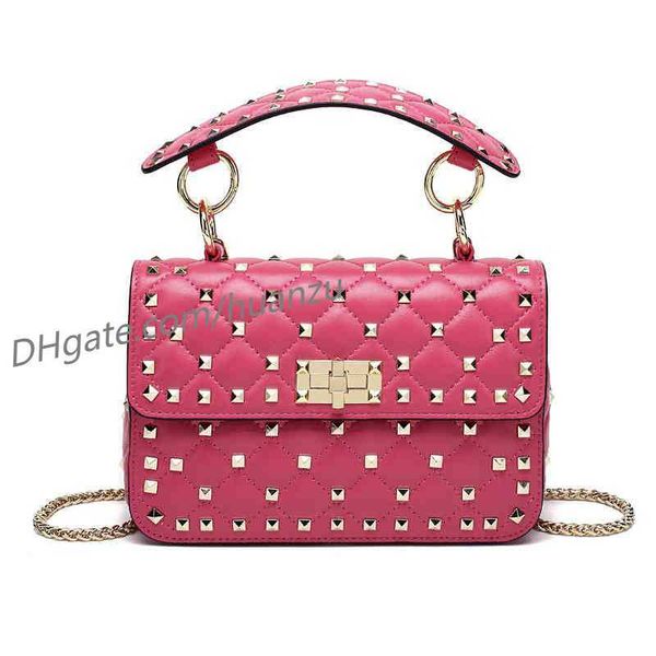 european and american fashion sheepskin rivet small square bag versatile handheld one shoulder and diagonal straddle women's leather ba
european and american fashion sheepskin rivet small square bag versatile handheld one shoulder and diagonal straddle women's leather ba