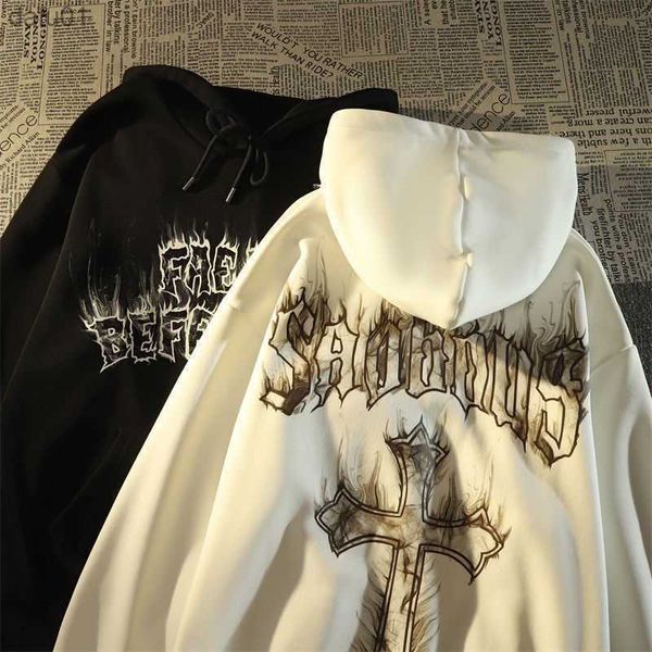 y2k hoodies cotton street cross printed hoodie in europe and america men s and women s ins loose american fashion coat l230520, Black
y2k hoodies cotton street cross printed hoodie in europe and america men s and women s ins loose american fashion coat l230520, Black