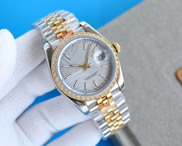 men's high-end brand dress steel belt 36mm automatic mechanical watch date business military men's watch relogio masculino, Slivery;brown
men's high-end brand dress steel belt 36mm automatic mechanical watch date business military men's watch relogio masculino, Slivery;brown