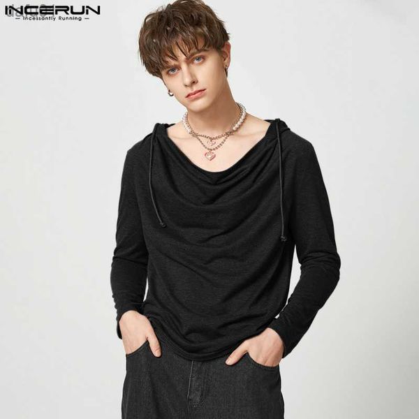 incerun spring autumn 2023 new men sweatshirts long sleeve hooded shirts solid color streetwear casual hooded hoodies s-5xl l230520, Black
incerun spring autumn 2023 new men sweatshirts long sleeve hooded shirts solid color streetwear casual hooded hoodies s-5xl l230520, Black