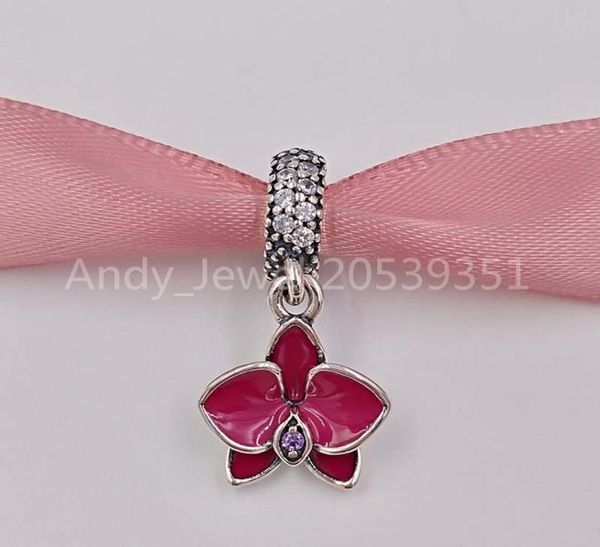 andy jewel authentic 925 sterling silver beads orchid silver pendant charm charms fits european style jewelry bracelets & necklace 791554en6, Black
andy jewel authentic 925 sterling silver beads orchid silver pendant charm charms fits european style jewelry bracelets & necklace 791554en6, Black